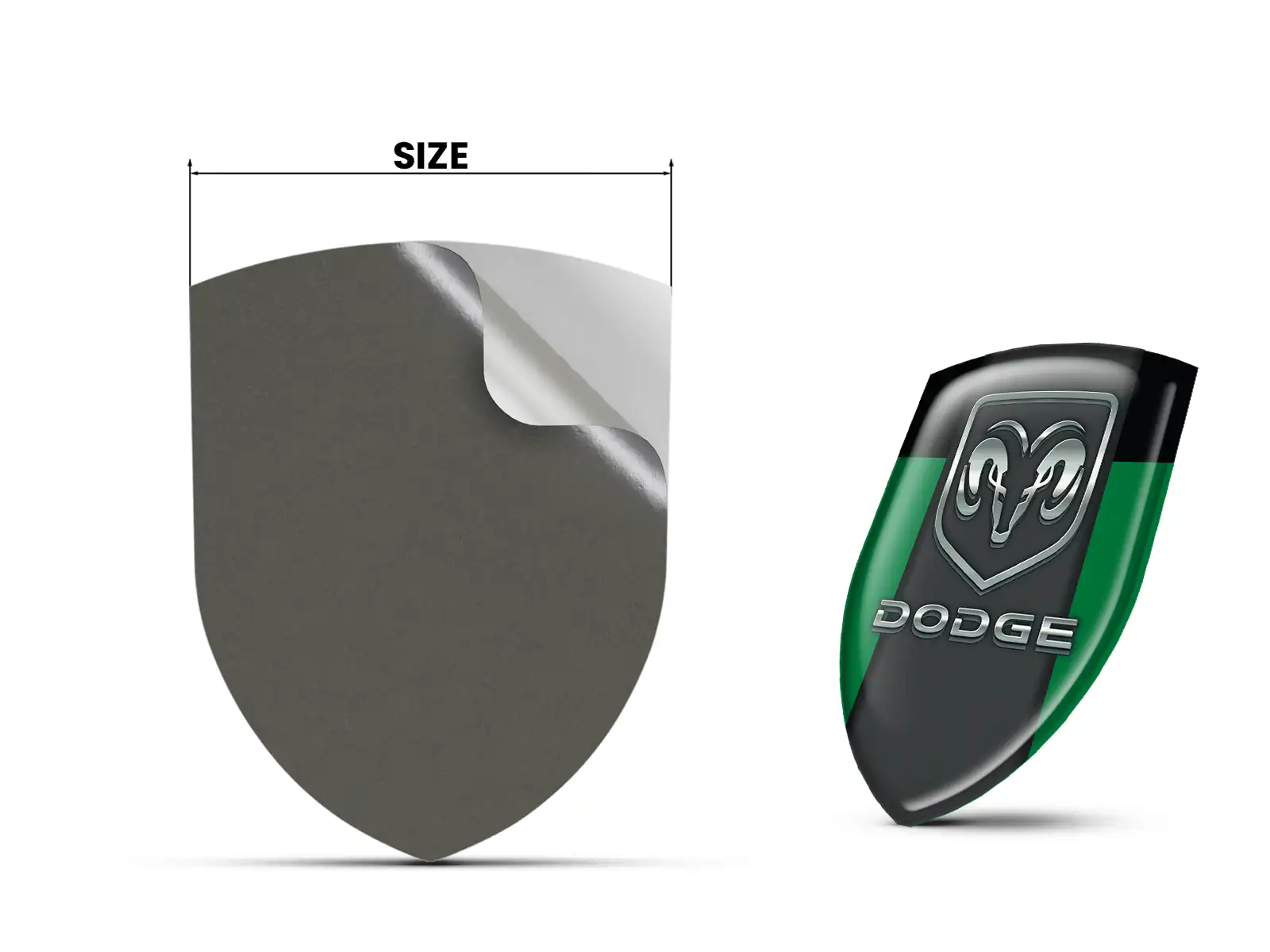 Dodge Custom Car Window Decals Stylish Max Pro Durable